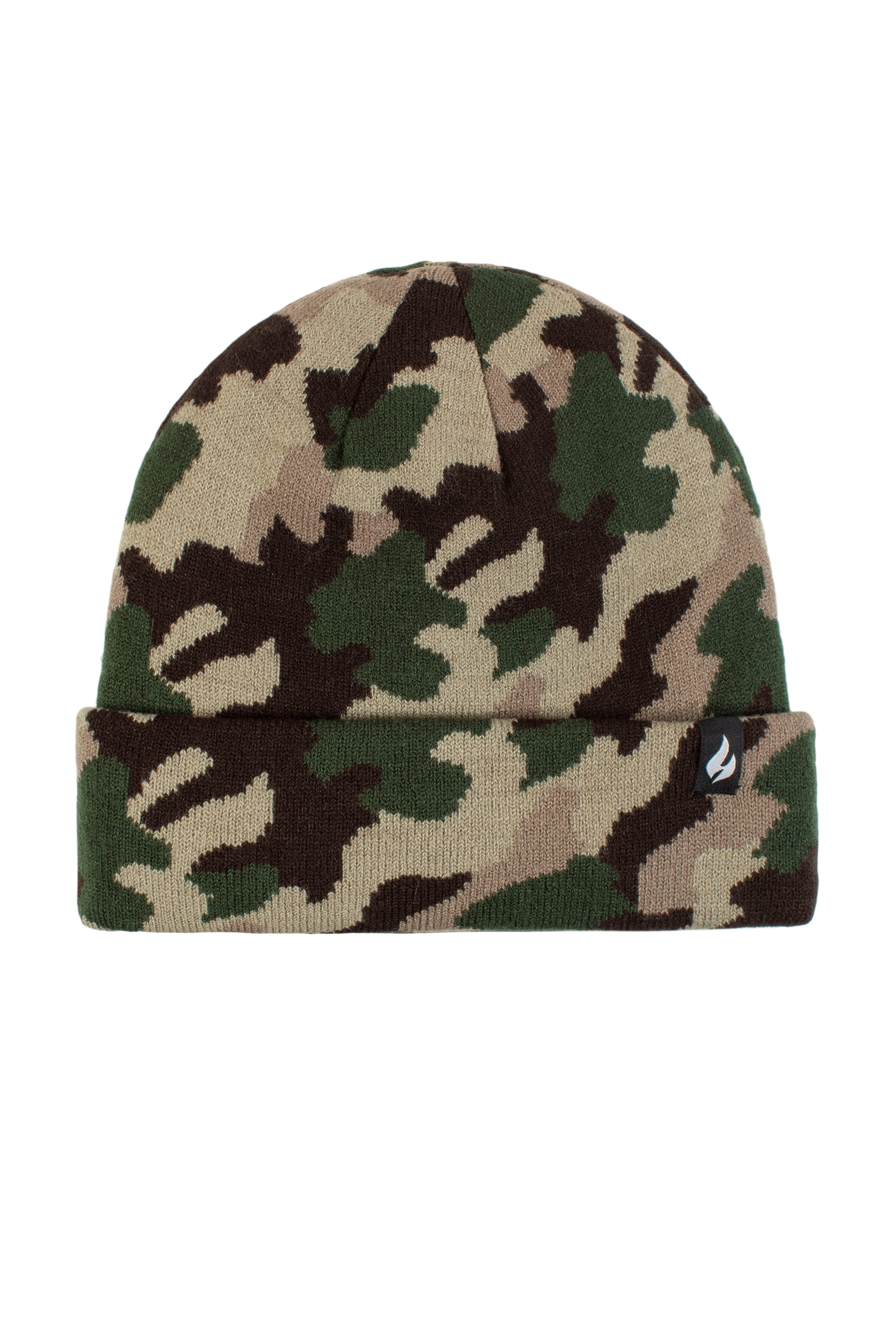 Gavin Camo Knit Hat - Rugged Style for Little Adventurers!